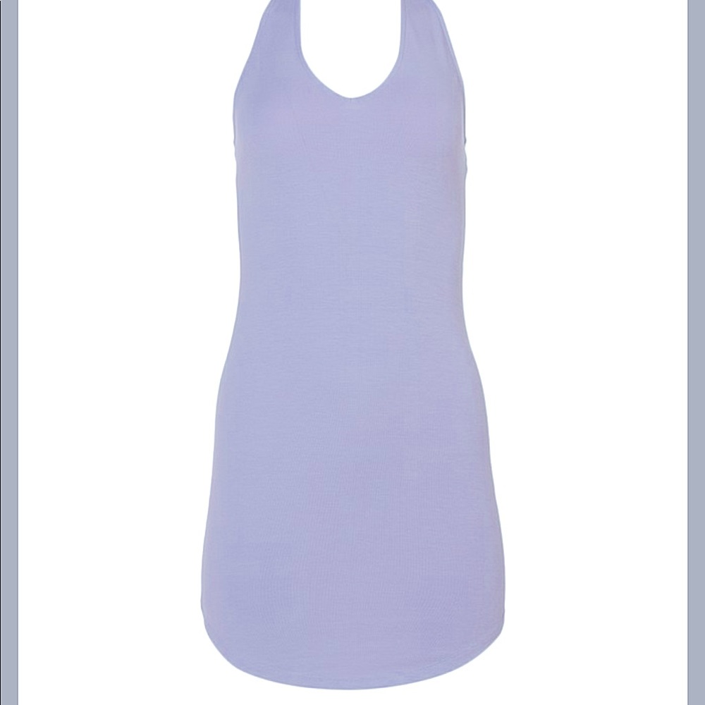 Forever 21 Halter Dress Lilac New - Picture 2 of 5